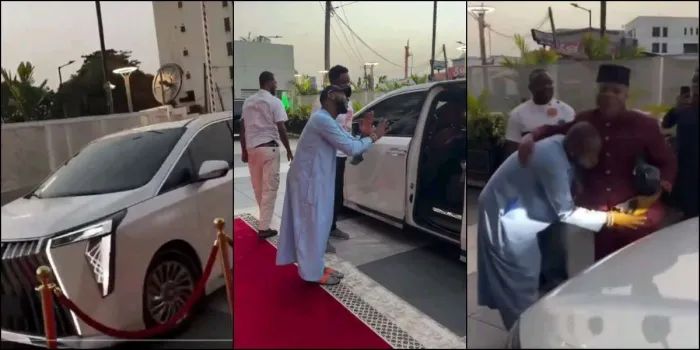 Afrobeats Star, Davido Hosts Veteran Musician Bright Chimezie at His Lagos Residence, Days After Appreciating Him for Inspiring His Song ‘With You’