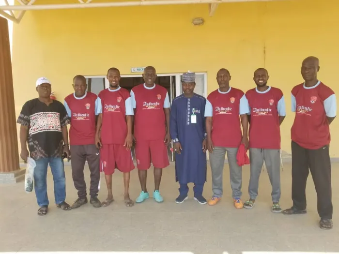 Authentic All Stars International Bauchi  Visit ATAPOLY Rector , Pledges Support For Sports Development