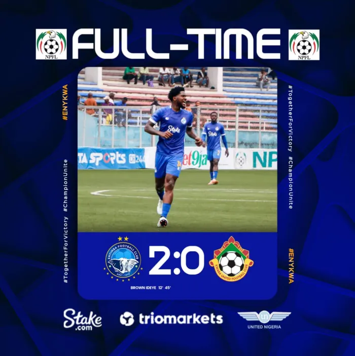 Enyimba Keep Continental Dream Alive With Emphatic Win Against Kwara United