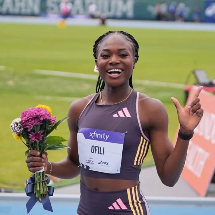 Favour Ofili Sets Stunning World Record in Women’s 150m at Adidas Atlanta City Games