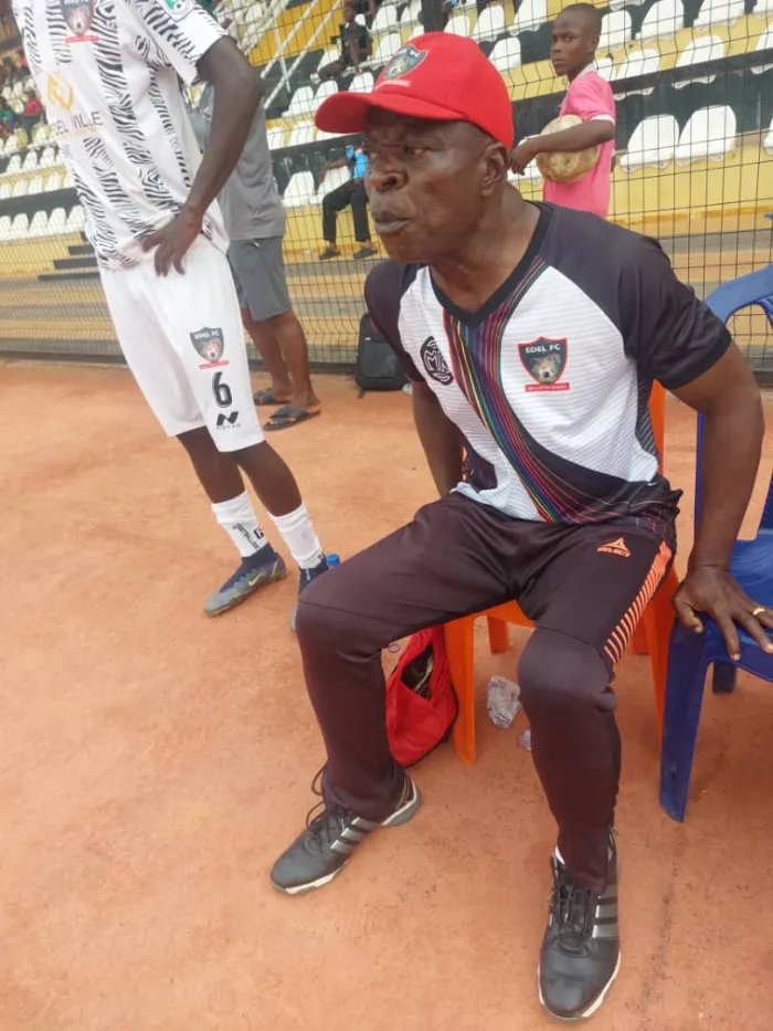 I'm Here To Ensure That Edel FC Survive Relegation  --------Sylvanus Okpalla Declares After 2-1 Win Vs Ijelle FC