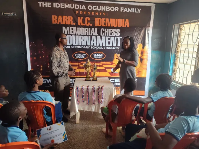 Late Barrister Idemudia Celebrated With Chess Event
