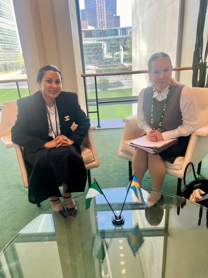 Nigeria Strengthens Development Partnerships With Sweden On The Sidelines Of 2025 UN Meetings