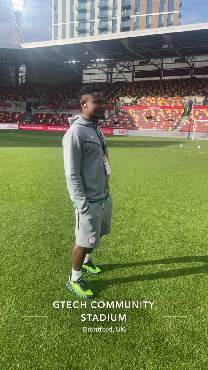 Super Eagles Ifeanyi Onyebuchi Elated After Maiden Debut