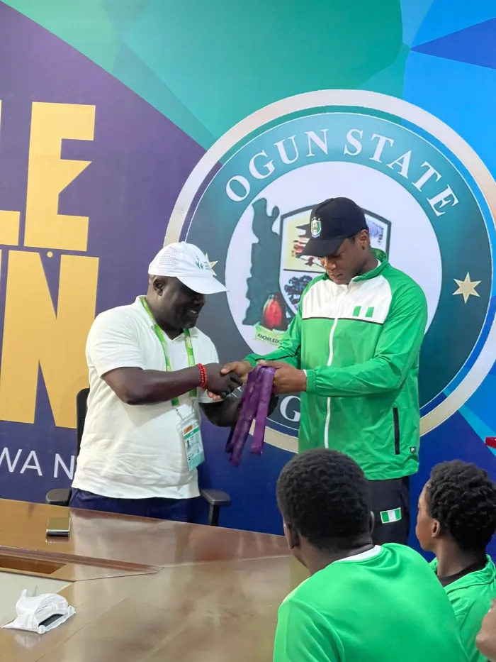 We See podium potentials in our young swimmers - NSC DG Bukola Olopade*     _As Young swimmer Abdujabal Adama gets enlisted into Elite programs