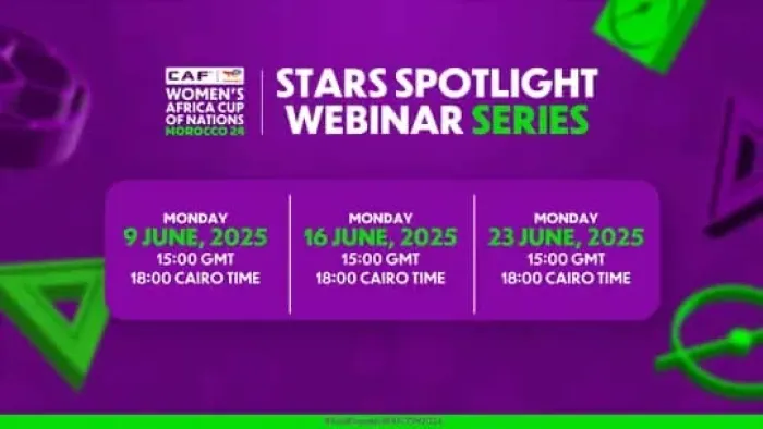 CAF Launches WAFCON Stars Spotlight Webinar Series to Promote Women’s Football Across Africa