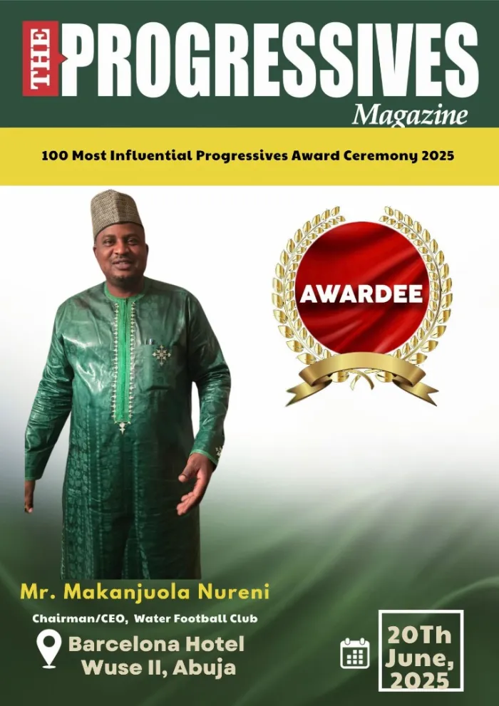 Makanjuola Nureni Muhala, Water FC Boss, Among Nigeria’s 100 Most Influential Personalities