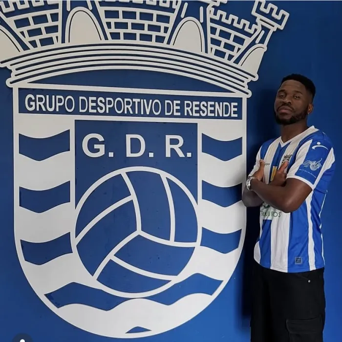 Nigerian Forward Frank Okenwa Signs Contract Extension with Portuguese Side GD Resende