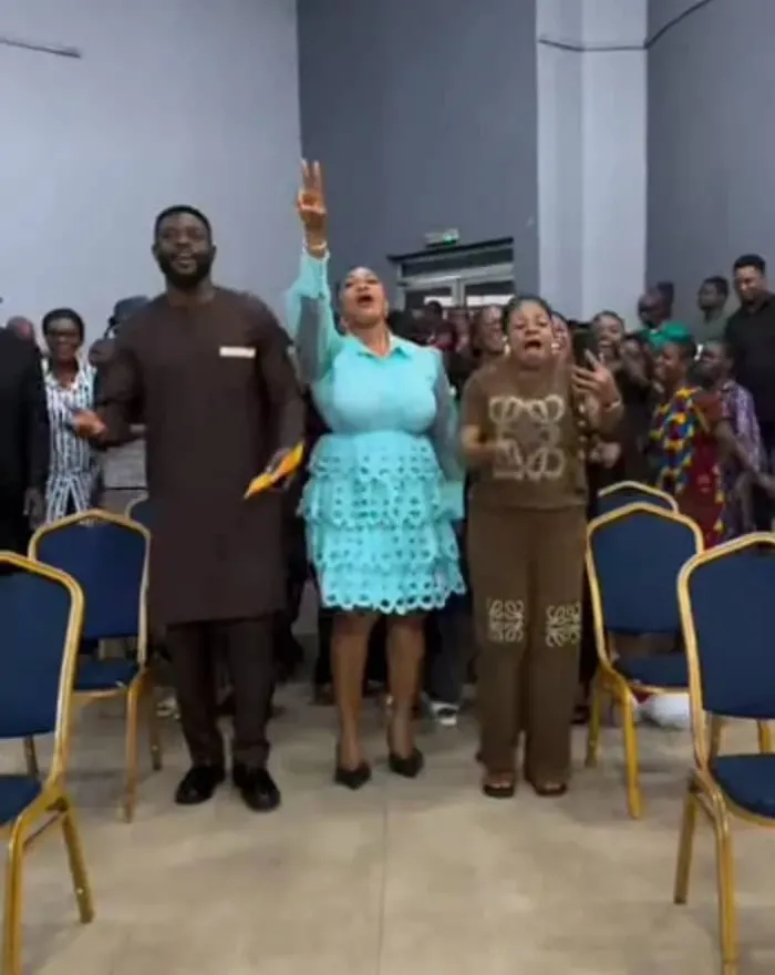 Nollywood Star Ruby Ojiakor Shares Emotional Thanksgiving Moment with Husband