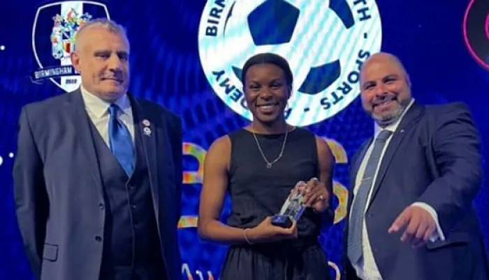Trailblazer Ini Umotong Honoured at Birmingham Youth Sports Academy Awards