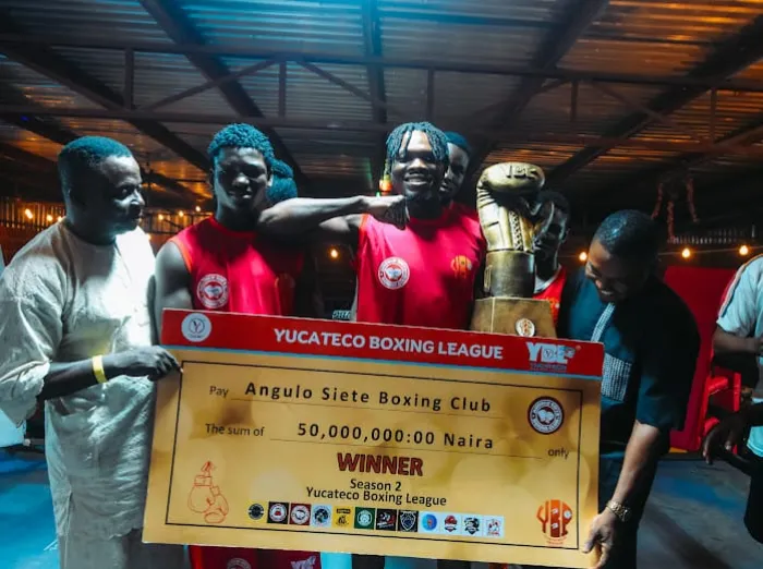 Yucateco Boxing League:   Agulo Seite Bags N50 million As Champions