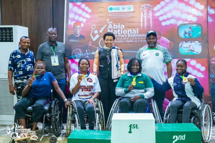 5th Abia National Open Para- Badminton Championship Ends On A High* ..as hosts Abia retains number one spot