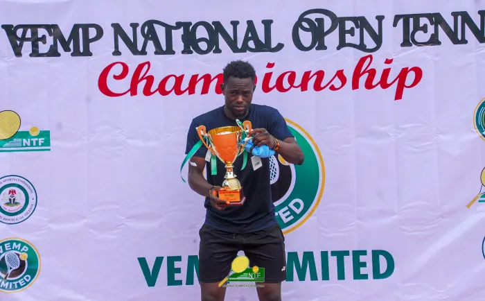 Adeleye, Mohammed Crowned Champions at VEMP National Open Tennis Championship