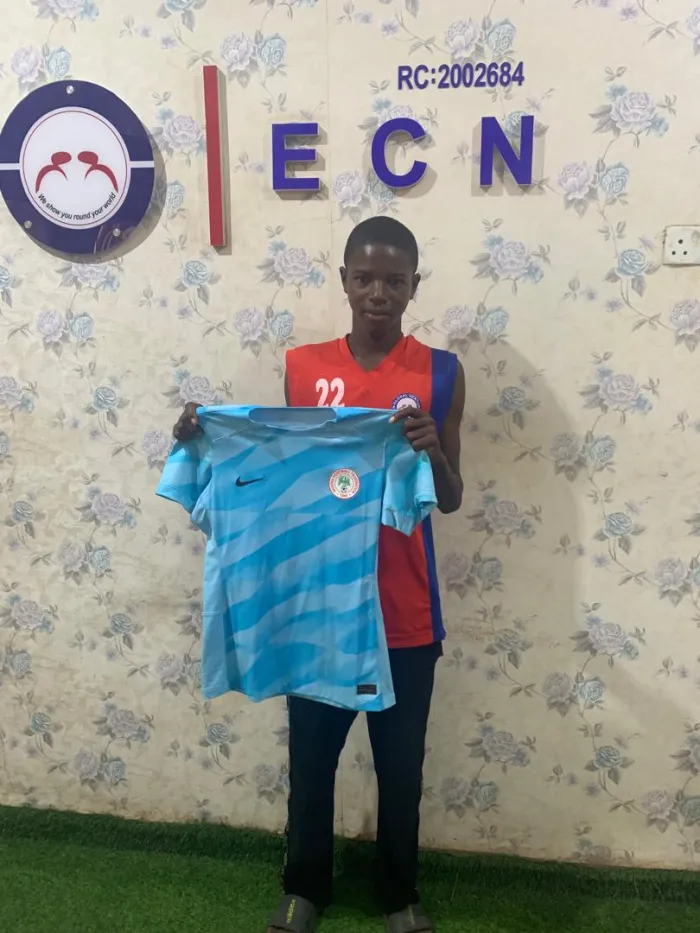 ECN U15 Goalkeeper Isiaka Abdulrahul Hails FIFA/NFF Talent Development Scheme as Life-Changing Experience