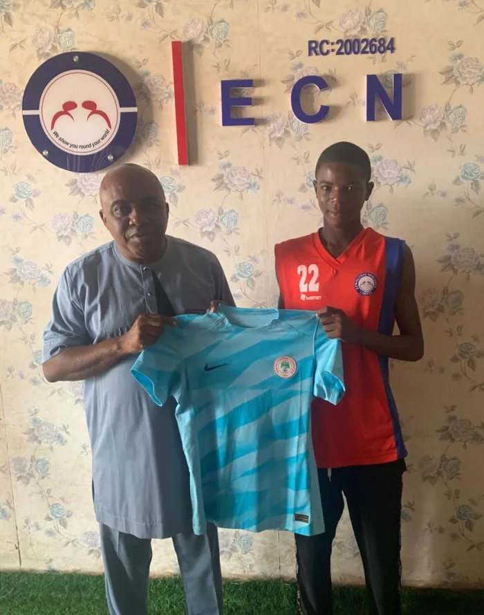 ECN U15 Goalkeeper Isiaka Abdulrahul Hails FIFA/NFF Talent Development Scheme as Life-Changing Experience