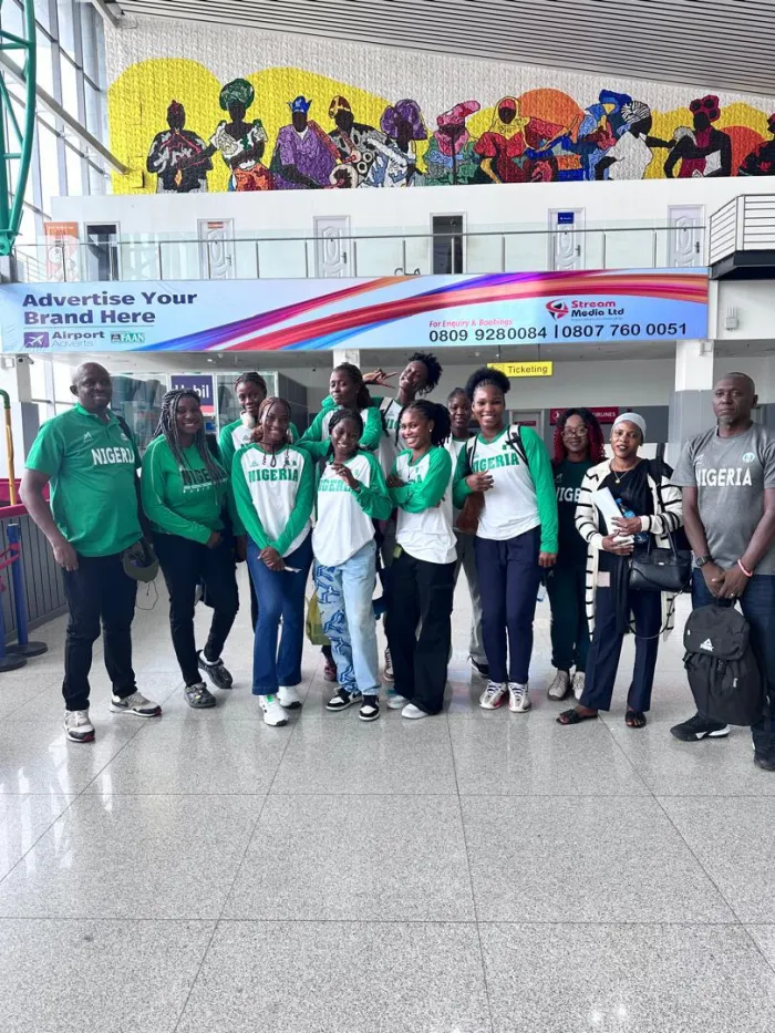 Nigeria U19 Female Basketball Team Departs Abuja For World Championship In Brno, Czech*
