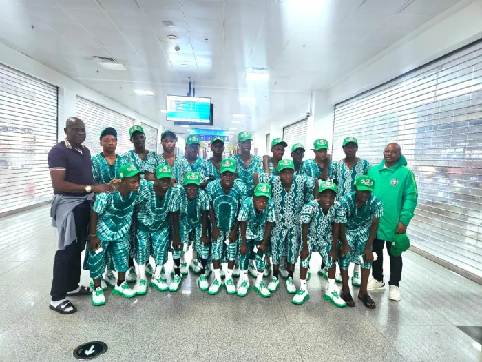 Team Nigeria Jets Out to Annaba, Algeria for Inaugural African School Sports Championship