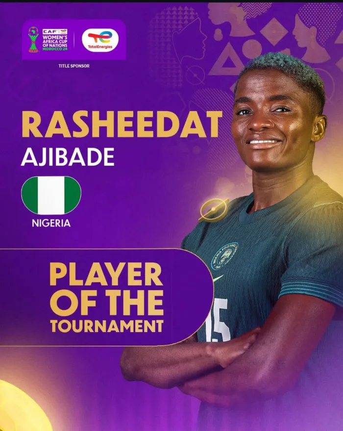 Wafcon2024: Nigeria Dominate Awards at Tournament. ...Carts Home Three of Five Awards.