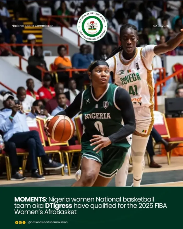 Afro Basketball: Nigerian Women Roars into their 5th Finals of African Show Again. …Make a Come Back to Silence Senegal 75-68.