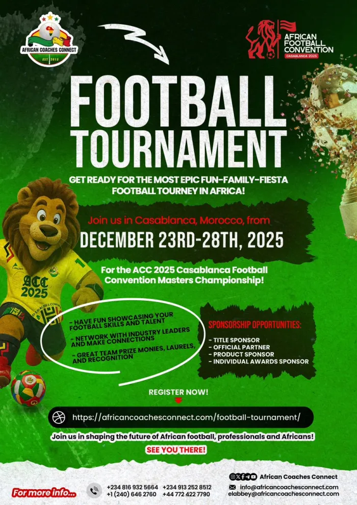 Casablanca Set to Host African Football Convention 2025 – A Landmark Gathering for the Continent’s Football Future