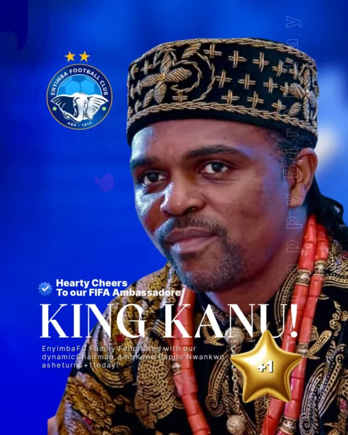Enyimba FC Management Celebrates  Kanu's Birthday With Motherless Babies