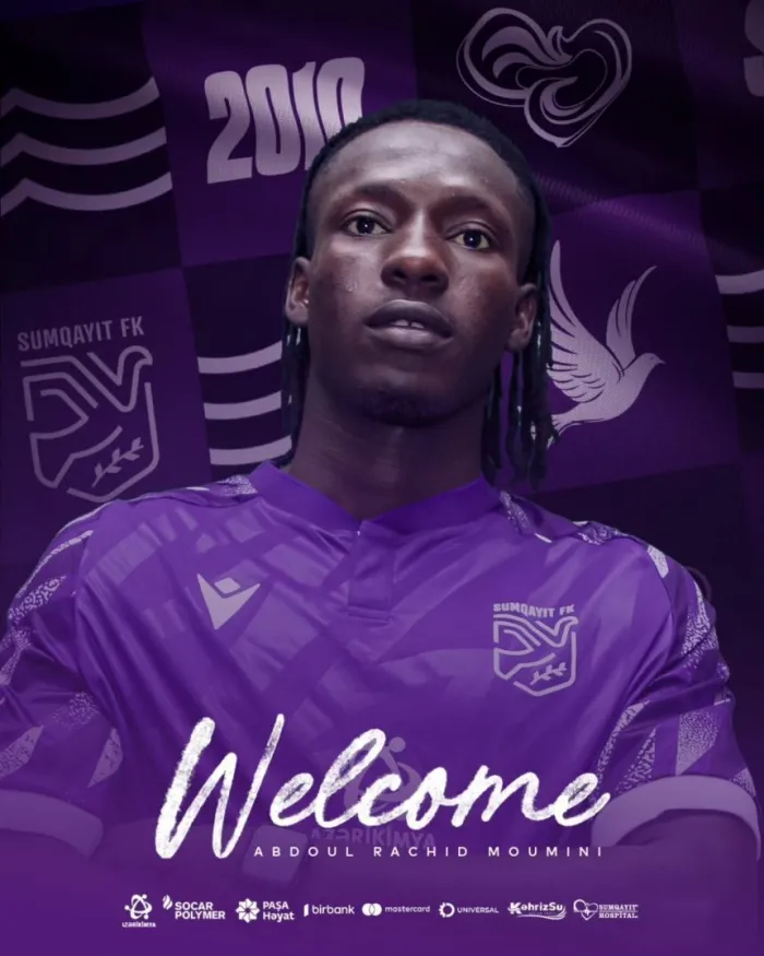 FK Sumgayit Signs Talented Youngster Abdoul Rachid Moumini