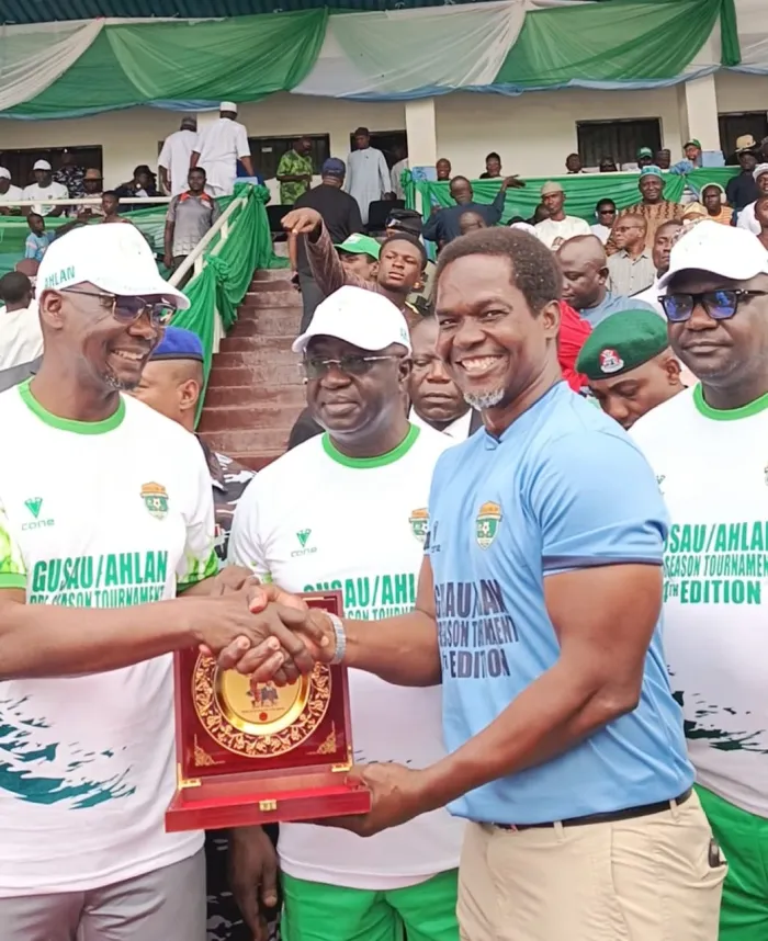 Hajji Liameed Honoured at 2025 Gusau/Ahlan Cup Finale in Lafia