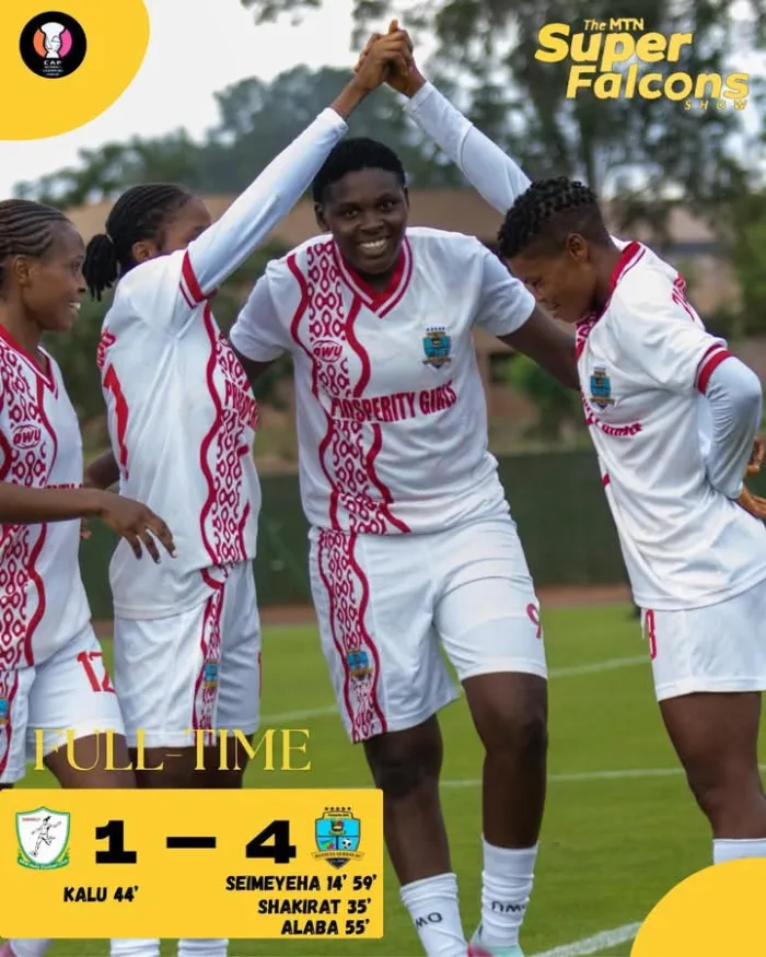 How Bayelsa Queens Dominated Sam Nelly FC 4-1 in WAFU B CAF Women’s Champions League Qualifiers