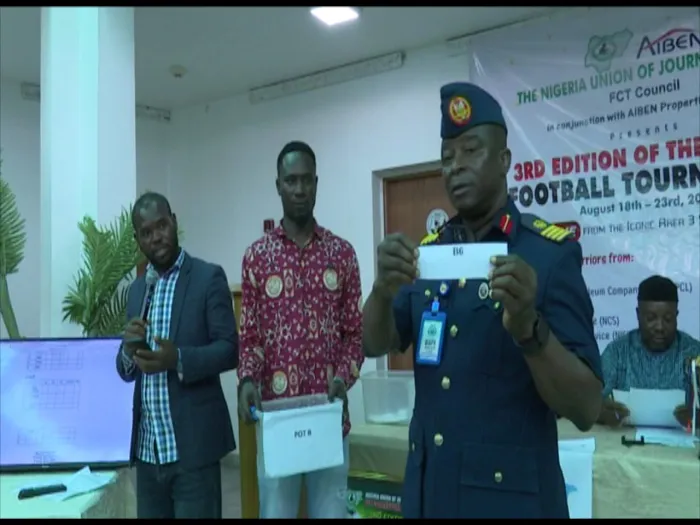 Organisers Release Fixtures For NUJ FCT Football Tournament As Action Kicks Off August 18