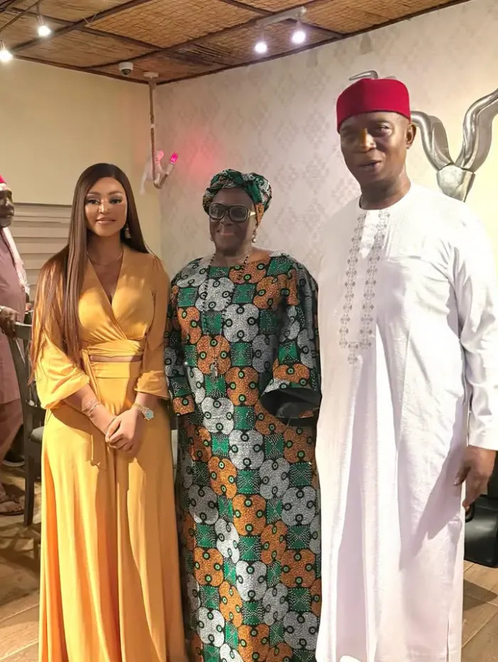 Regina Daniels Melts Heart with Visit to Nollywood Icon Joke Silva
