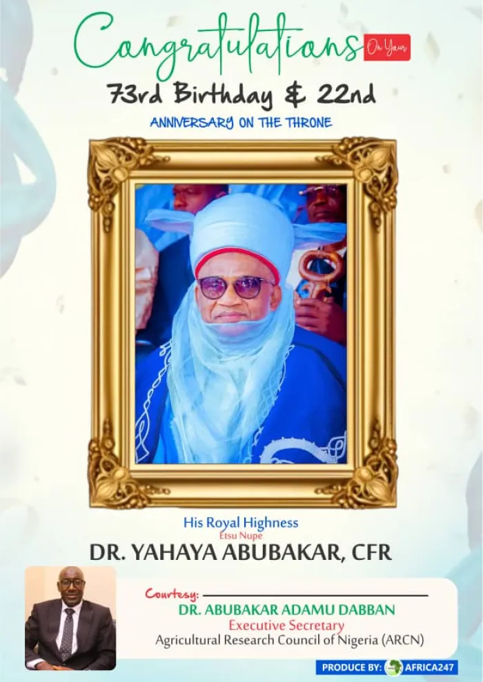 ARCN Executive Secretary Celebrates Etsy Nupe @ 73rd, 22nd Anniversary on throne