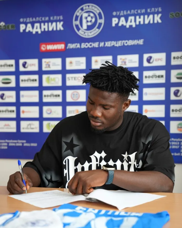 CHAN Eagles Forward Anthony Ijeoma Seals Move to FK Radnik Bijeljina