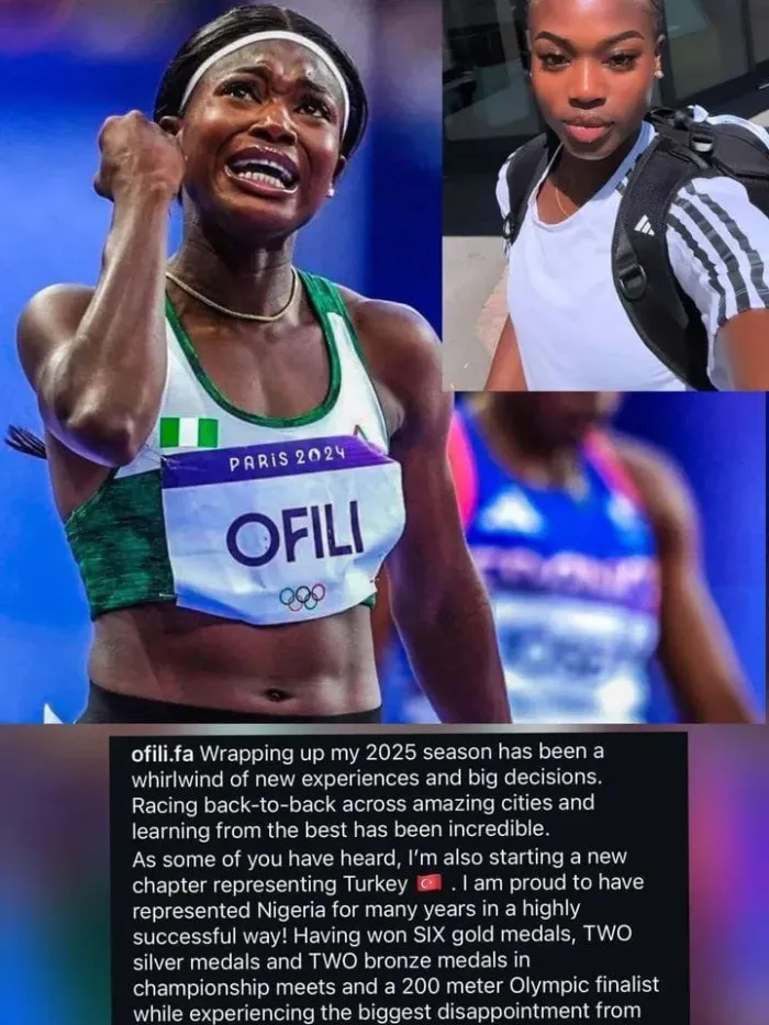 Favour Ofili Cites Reason For Dumping Nigeria For Turkey