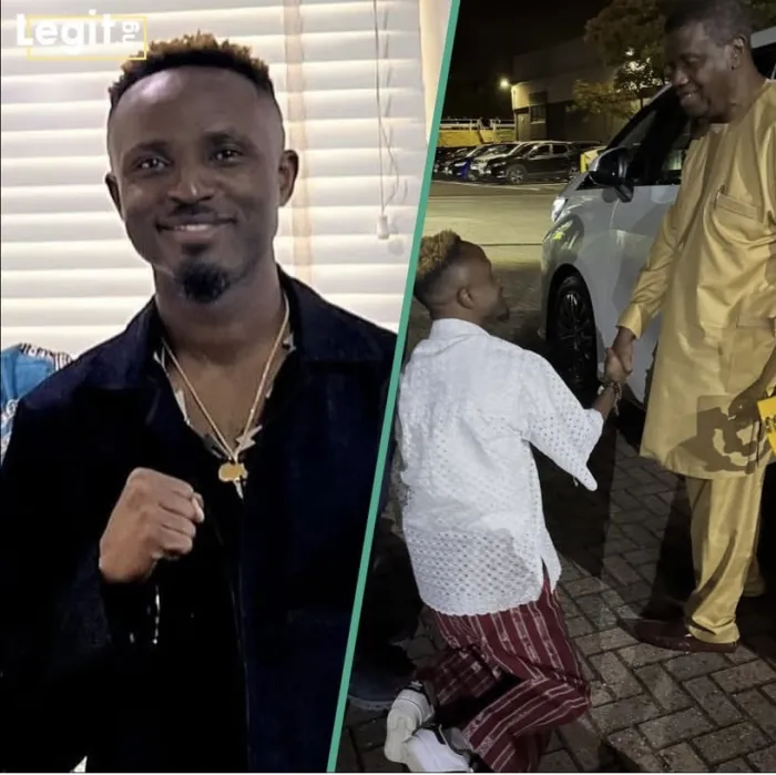 Gospel Artist Gaise Baba Meets Pastor E.A. Adeboye and Wife in UK Following Hymn Endorsement