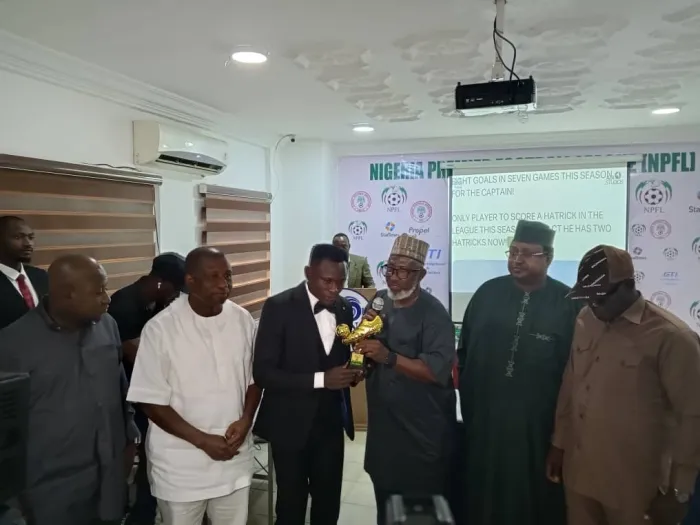 NPFL Rewards Top Scorer Anas Yusuf, Coach of the Year Daniel Ogunmodede with ₦2m Each