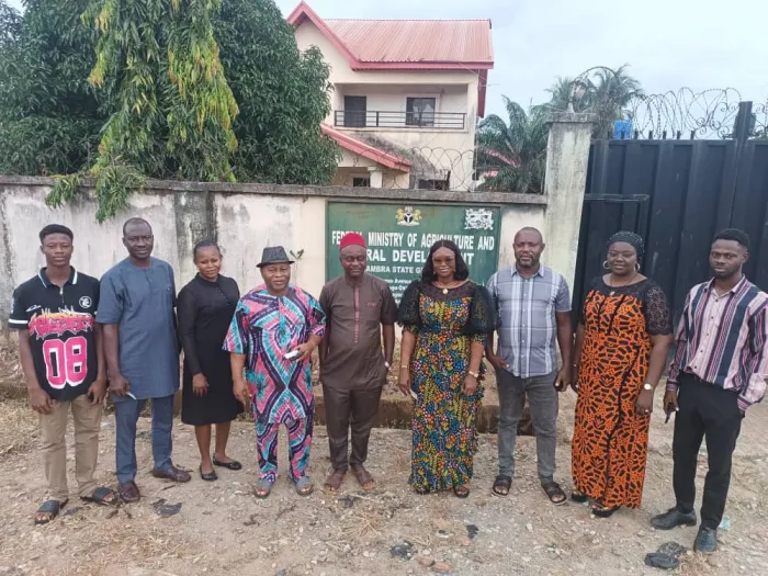 UNIZIK CACORP To Partner With FMAFS on Crops and Food Production, Pays Familiarization Visit To State Coordinator
