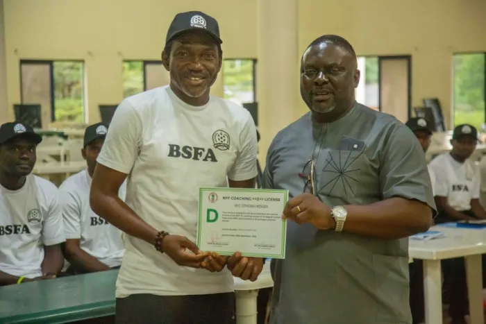 Chief Edeh Inspires Benue Coaches at NIS Abuja, Sets Target to Train 500 Grassroots Instructors