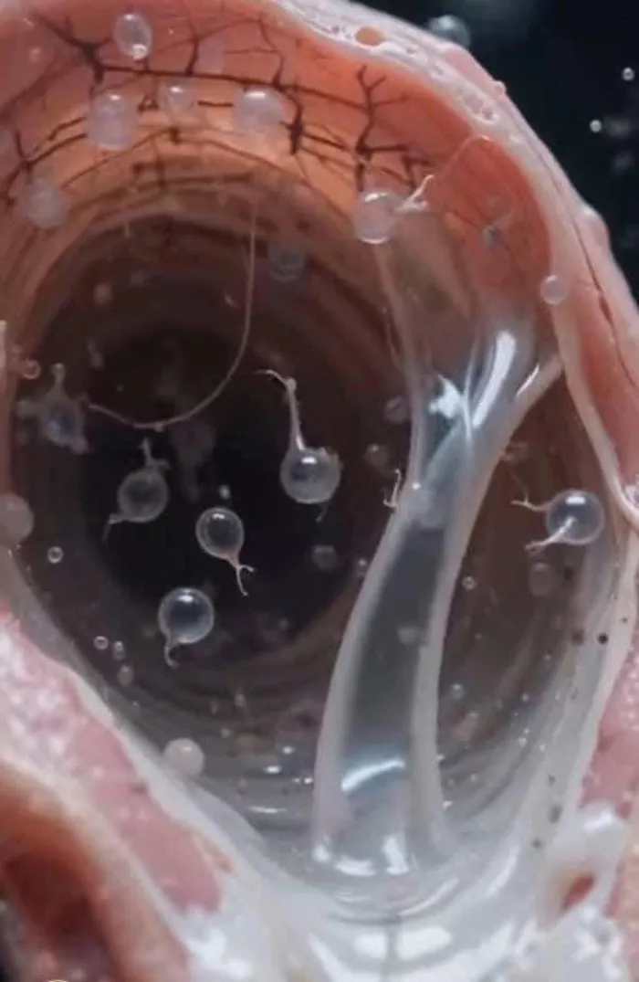 Inward Appearance Of  Vagina During Ovulation le