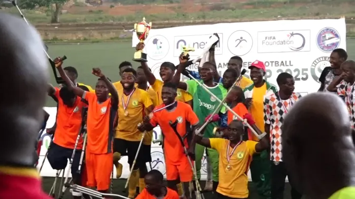 Kano Pillars Crowned Champions of 2025 Nigeria Amputee Football Championship