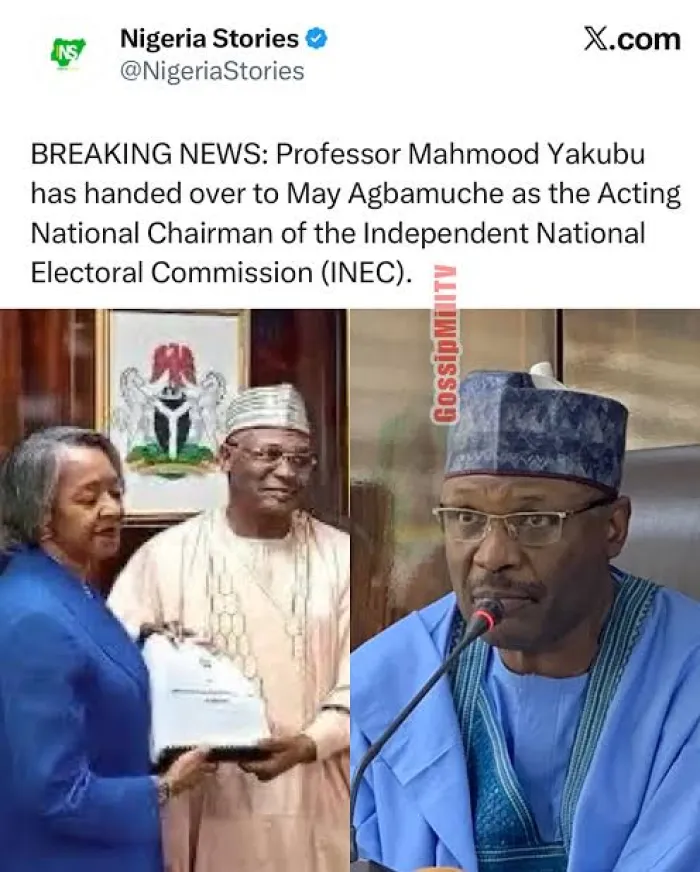 May Agbamuche-Mbu Assumes Office as Acting INEC Chairman as Yakubu Proceeds on Terminal Leave