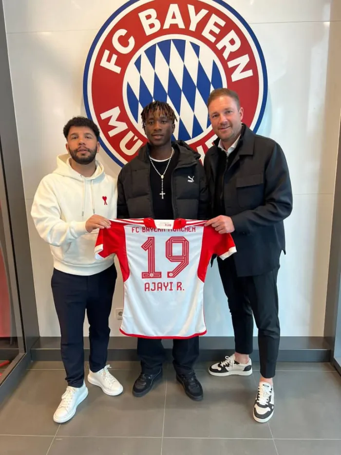 Nigeria Youth Prodigy Gets Bayern Munich Breakthrough*  ..joins first team training