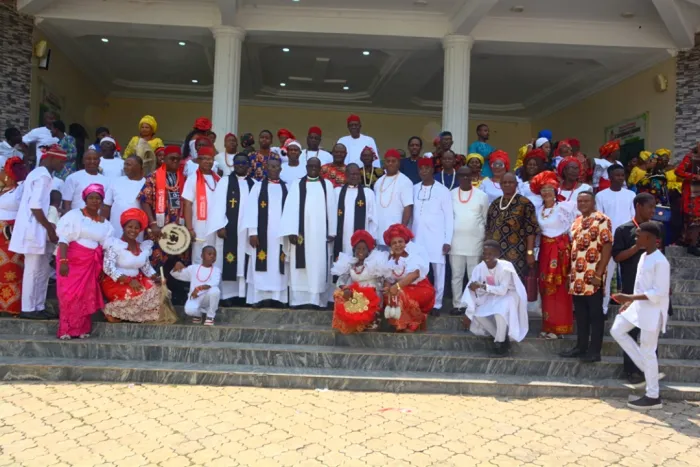 St. Bartholomew Cathedral Church Holds Colorful South East Harvest Thanksgiving Service