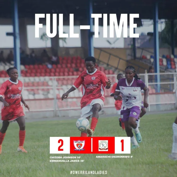 Heartland Queens Edge Ekiti Queens 2–1 in Fiery NWFL Premiership Opener