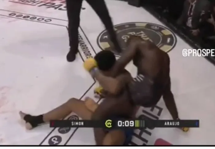 Nigeria’s King Solomon is world UFC Feather Weight Champion.  ….Mother cancelled ‘Owambe’ Gig and raised Prayer Platforms for Him. 