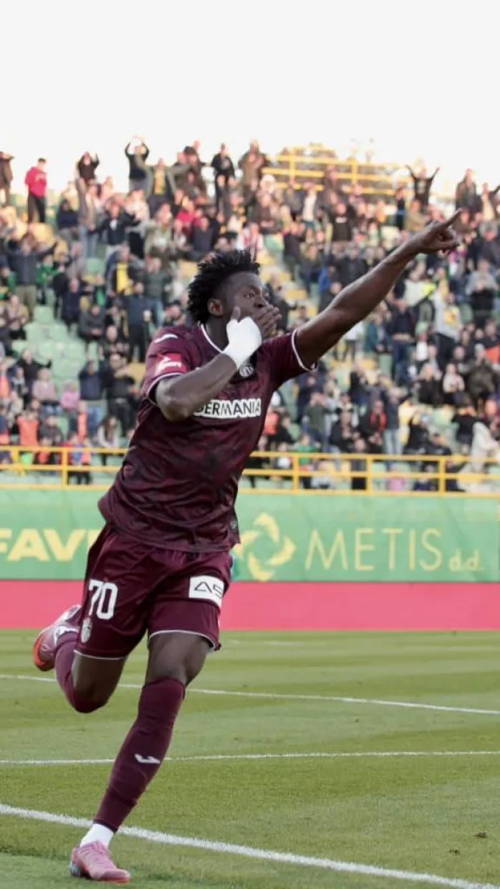 Salim Fago Lawal Shines Bright in Croatia as His Brace Sinks Dinamo Zagreb