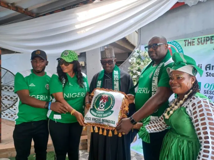 SESC President, Prince Okumagba Officially Inaugurates Anambra State Chapter of Super Eagles Supporters Club