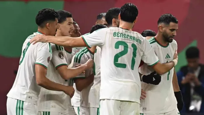 Veteran Mahrez Penalty Sends Algeria Top of Group E
