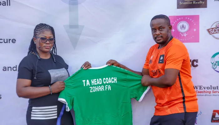 Zohar Football Academy Unveil Ex-ABS Ilorin Coach, Ben Adieze, To Drive It's Quest To Become Africa's Best Young Female Players Incubator