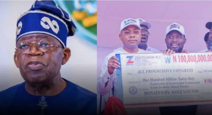APC Youths Donate N100m to Tinubu for 2027 Re-election Nomination Form