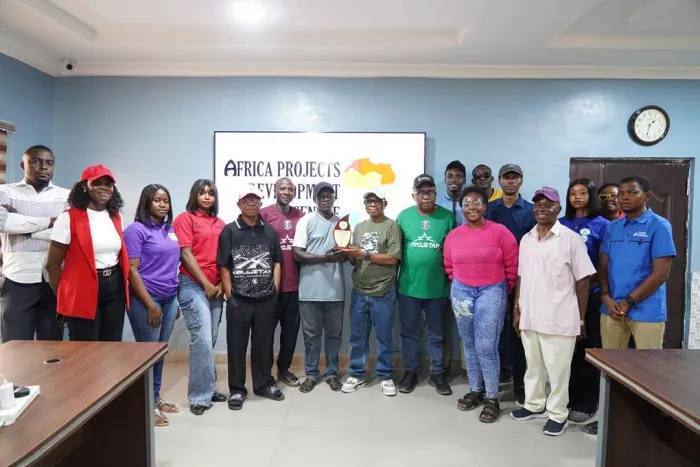 APDC Honored for Outstanding Contribution to Youth Football Development in Gwagwalada